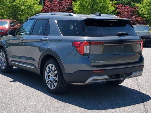 Gray Metallic 2026 Ford Explorer Platinum