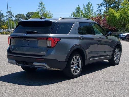Gray Metallic 2026 Ford Explorer Platinum