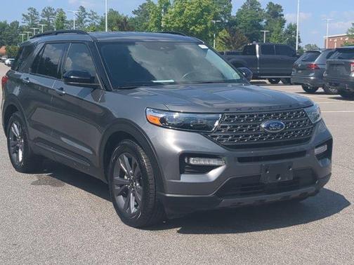 Gray Metallic 2022 Ford Explorer XLT