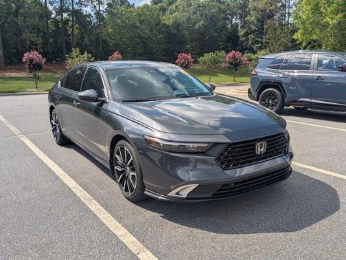 Gray Metallic 2023 Honda Accord Hybrid Touring