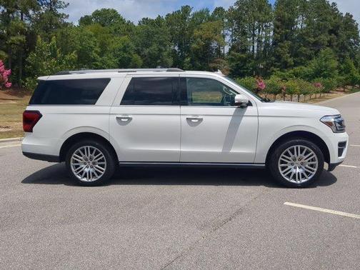 White Metallic 2024 Ford Expedition Max Limited