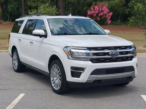 White Metallic 2024 Ford Expedition Max Limited