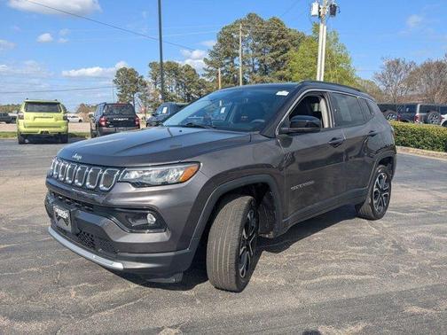 Granite Crystal Clearcoat Metallic 2022 Jeep Compass Limited