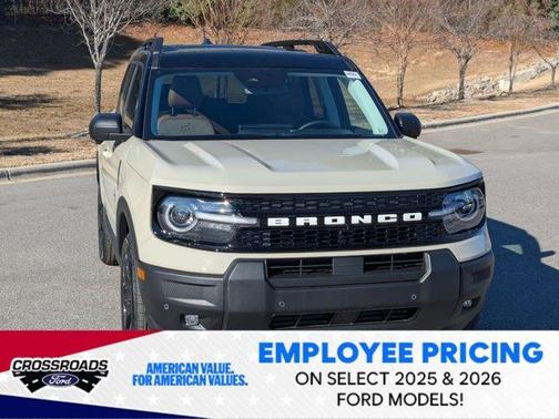 Beige 2025 Ford Bronco Sport Outer Banks