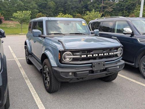 Azure Gray Metallic 2025 Ford Bronco Outer Banks
