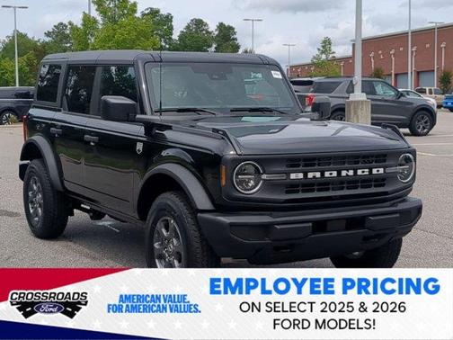 Shadow Black 2026 Ford Bronco Big Bend