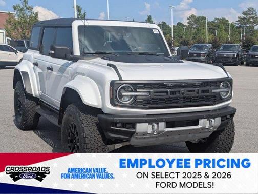 Oxford White 2025 Ford Bronco Raptor