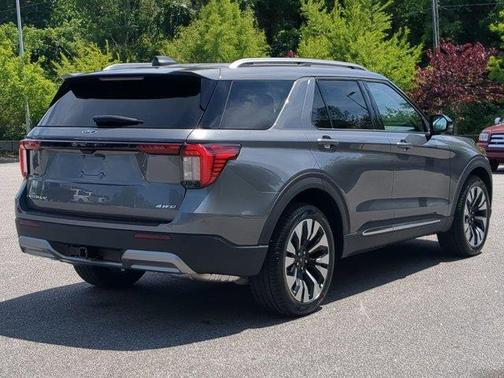 Gray 2026 Ford Explorer Platinum