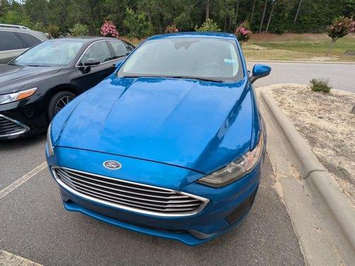 Blue Metallic 2020 Ford Fusion SE