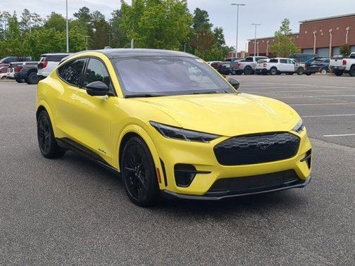 Yellow 2025 Ford Mustang Mach-E GT