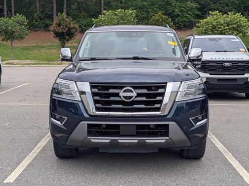 Hermosa Blue 2023 Nissan Armada Platinum