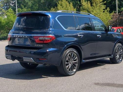 Hermosa Blue 2023 Nissan Armada Platinum