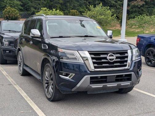 Hermosa Blue 2023 Nissan Armada Platinum