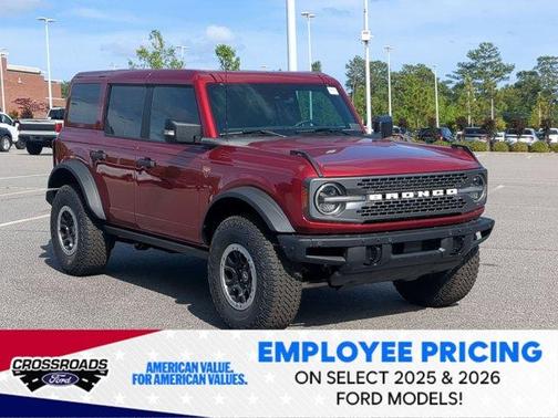 Ruby Red Metallic 2025 Ford Bronco Badlands