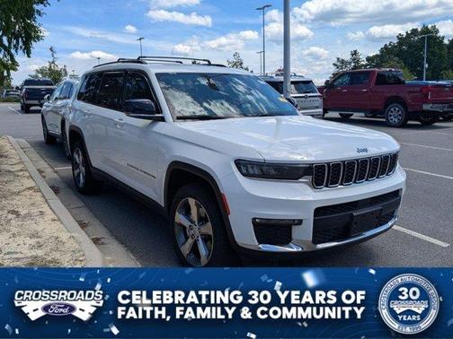 Bright White Clearcoat 2021 Jeep Grand Cherokee L Limited