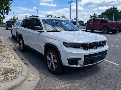 Bright White Clearcoat 2021 Jeep Grand Cherokee L Limited