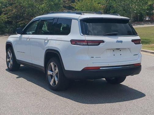 Bright White Clearcoat 2021 Jeep Grand Cherokee L Limited