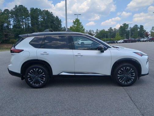 White / Black 2026 Nissan Rogue Platinum