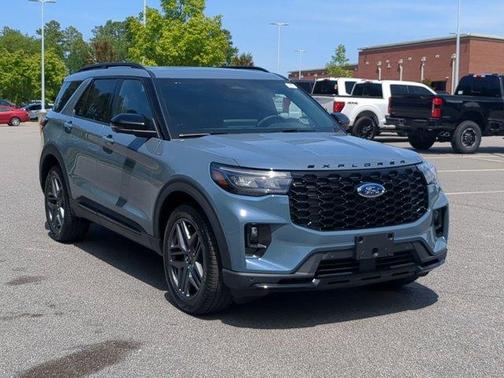 Blue 2026 Ford Explorer ST-Line