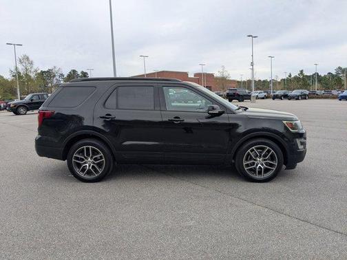 Shadow Black 2017 Ford Explorer sport