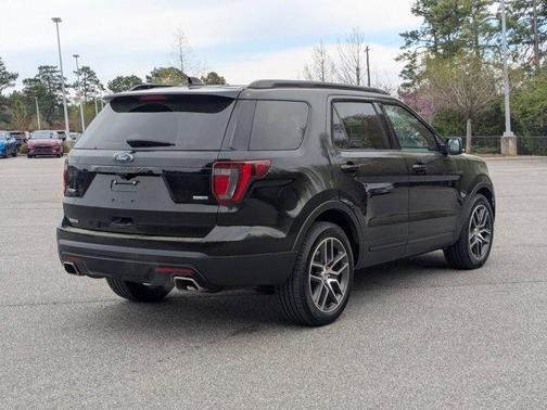 Shadow Black 2017 Ford Explorer sport