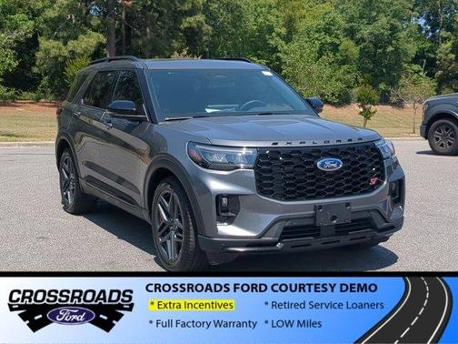 Gray Metallic 2026 Ford Explorer ST