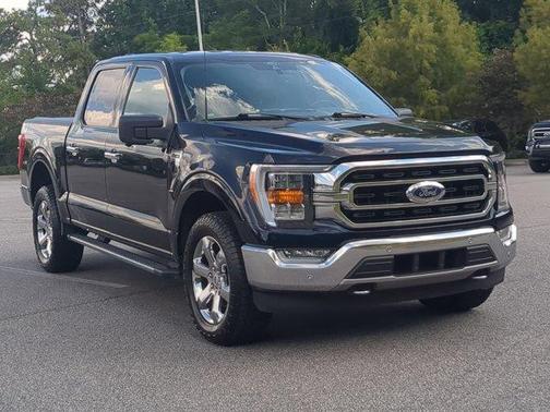 Blue Metallic 2021 Ford F-150 XLT