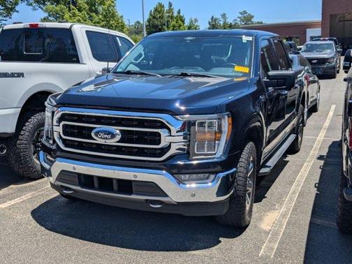 Blue Metallic 2021 Ford F-150 XLT