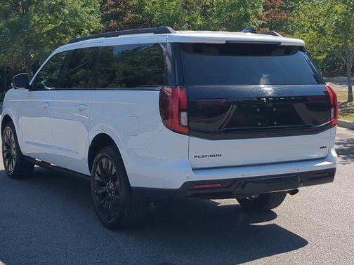 White Metallic 2025 Ford Expedition Max Platinum