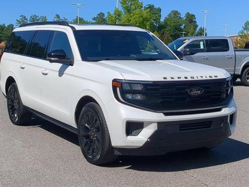 White Metallic 2025 Ford Expedition Max Platinum