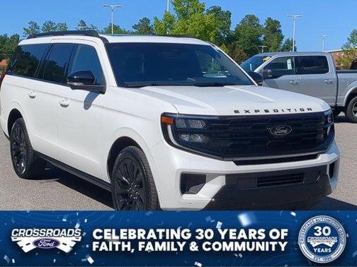 White Metallic 2025 Ford Expedition Max Platinum