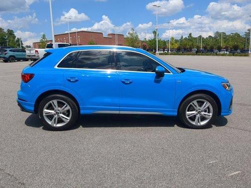Turbo Blue 2022 Audi Q3 45 S line Premium Plus