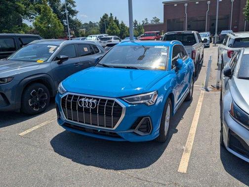 Turbo Blue 2022 Audi Q3 45 S line Premium Plus