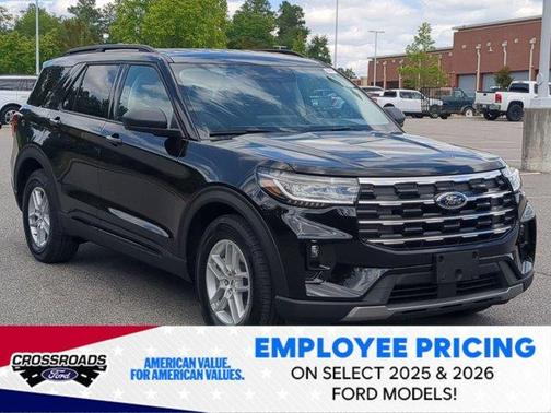 Black 2026 Ford Explorer Active