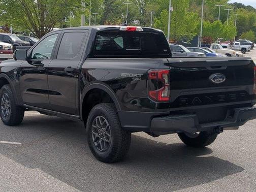 Shadow Black 2025 Ford Ranger XLT