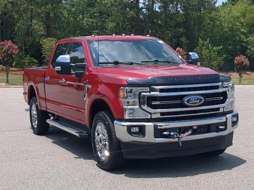 Red Metallic 2022 Ford F-350 Lariat Super Duty