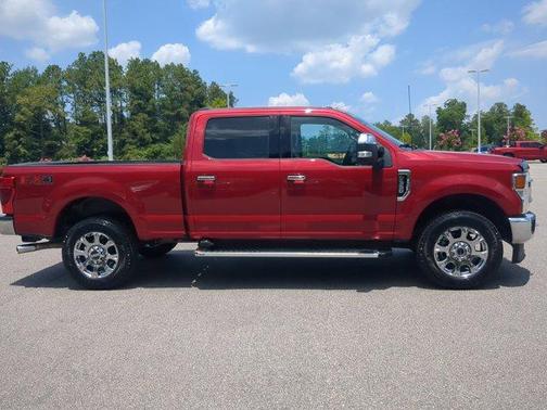 Red Metallic 2022 Ford F-350 Lariat Super Duty