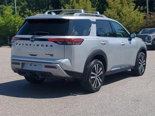 Brilliant Silver Metallic 2024 Nissan Pathfinder Platinum