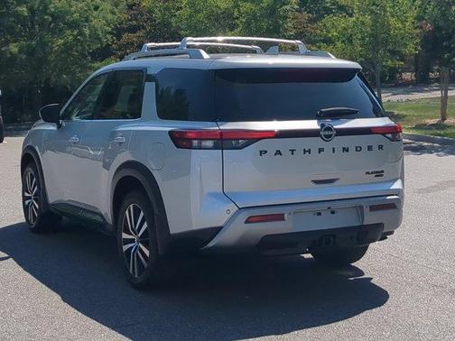 Brilliant Silver Metallic 2024 Nissan Pathfinder Platinum