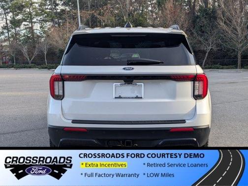 White Metallic 2026 Ford Explorer ST-Line