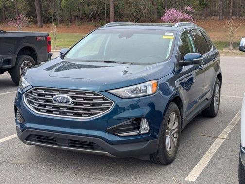Green Metallic 2020 Ford Edge SEL
