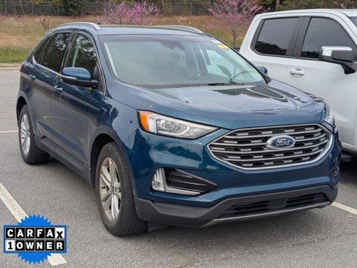 Green Metallic 2020 Ford Edge SEL