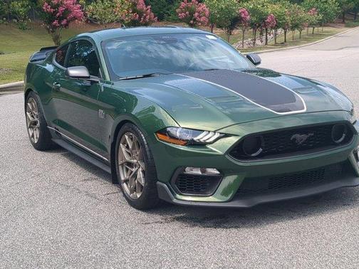 Green Metallic 2022 Ford Mustang Mach 1