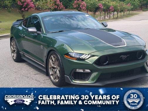 Green Metallic 2022 Ford Mustang Mach 1