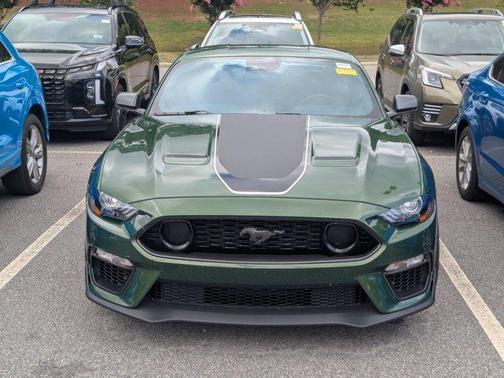 Green Metallic 2022 Ford Mustang Mach 1