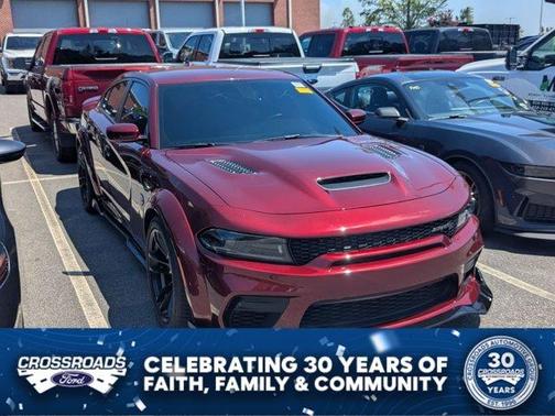 Octane Red Pearlcoat 2022 Dodge Charger SRT Hellcat Widebody