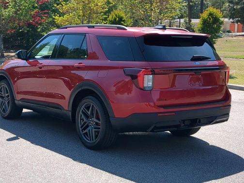 Red Metallic 2026 Ford Explorer ST-Line