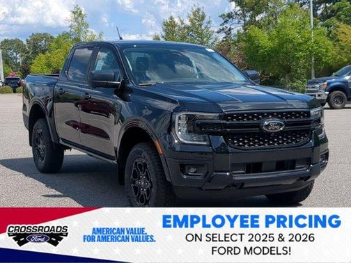 Shadow Black 2026 Ford Ranger XLT