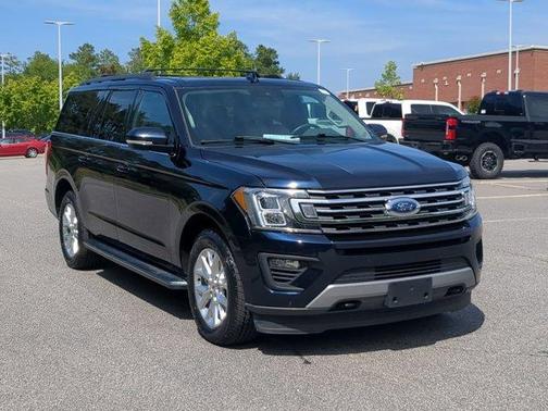 Blue Metallic 2021 Ford Expedition Max XLT