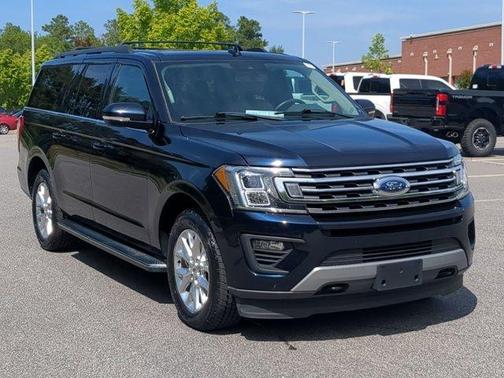 Blue Metallic 2021 Ford Expedition Max XLT
